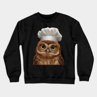 Owl Chef Crewneck Sweatshirt